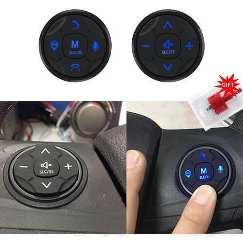 3S Universal Car Steering Wheel Controller 5Key Music Wireless DVD GPS Navigation Steering Wheel Radio Remote Control Buttons