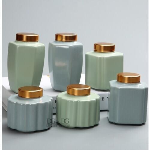 Urns Ceramics Ashes Ash Urn Sealed Cremation Funeral Keepsake Human Pet Memorial Suitable Home Fireplaces Burial small animal