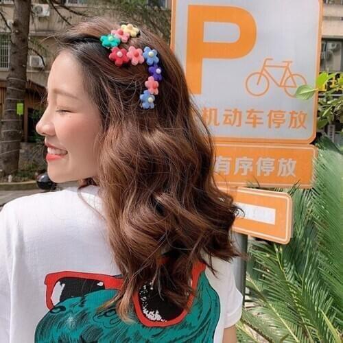 1 PC Kawaii Cartoon Fruit Flower Princess Hairpins Children Girls Kids Hair Clips Pin Accessories Barrettes Hairclip Headdress