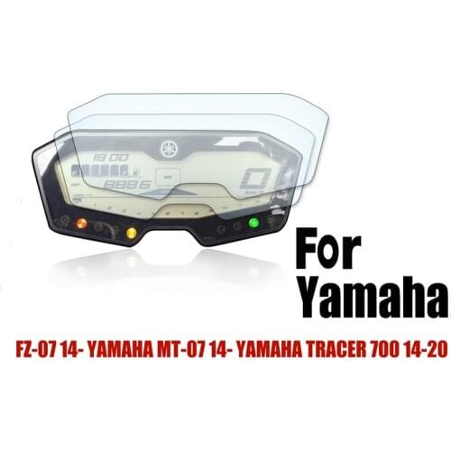 Motorcycle Instrument Cluster Scratch Protection Protective Film For YAMAHA FZ-07 14 MT-07 14 TRACER 700 14-20
