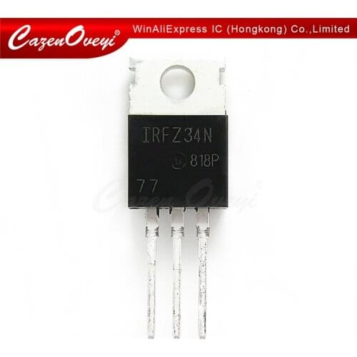 10pcs/lot IRFZ34N TO220 IRFZ34NPBF TO-220 IRFZ34 new and original IC In Stock