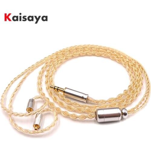 3.5/ 2.5/ 4.4mm Balanced Upgraded Customize Headphon Earphone Cable Sterling silver plated wire HiFi Headset line se846 T1117