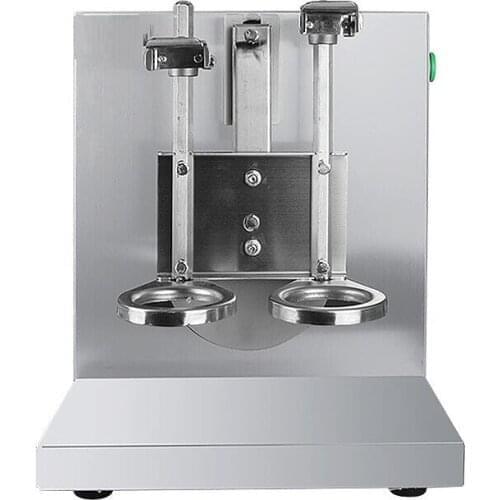 Free Shipping Wholesale Bubble Tea Shaker Stainless Steel Auto Double-Cups Milk Tea Bubble Tea Shaking Machine