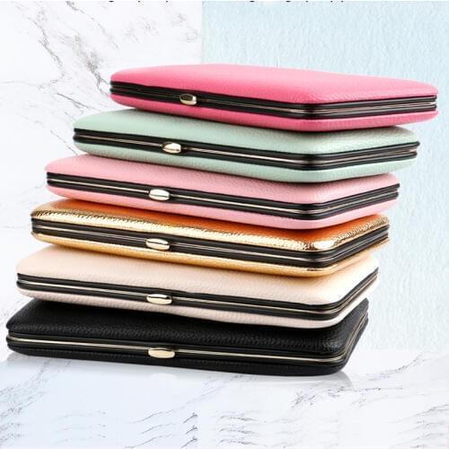 Lash tweezers case EyeLash Extension tweezers bag Cosmetic Tool Storage Box For tweezer kit leather bag for volume lash pincett