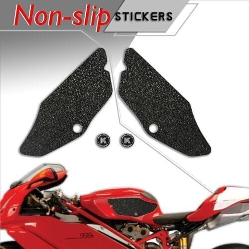 Motorcycle protection pad tank grip fuel tank pad sticker gasoline knee traction side Non-slip decals for DUCATI 03-06 749