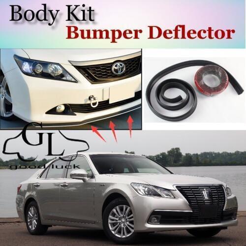 For TOYOTA Crown / Majesta Bumper Lip / Front Spoiler For Car Lip Fans to Car Tuning / TOPGEAR Body Kit / Strip Skirt