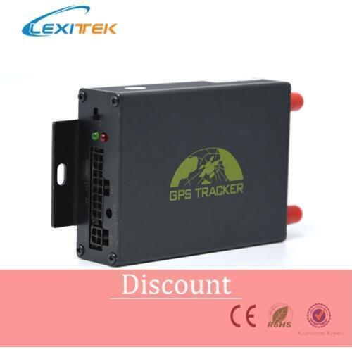 Lexitek LT105A dual sim card vehicle gps tracker with camera RFID Ultrasonic fuel sensor Temperature sensor