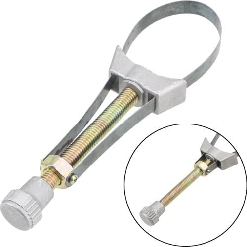 Car Oil Filter Removal Tool Hand Tools Adjustable 60mm to 120mm Diameter Steel Strap Wrench