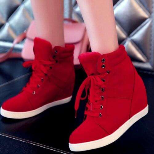 LNDASLY Women's Wedge Ankle Boots