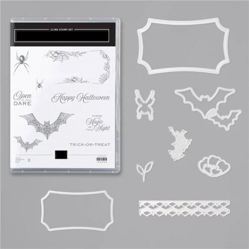 Bat Metal Cutting Dies and Stamps Stencils For DIY Scrapbooking Photo Album Decor Die Cut Embossing Paper Card Crafts Making