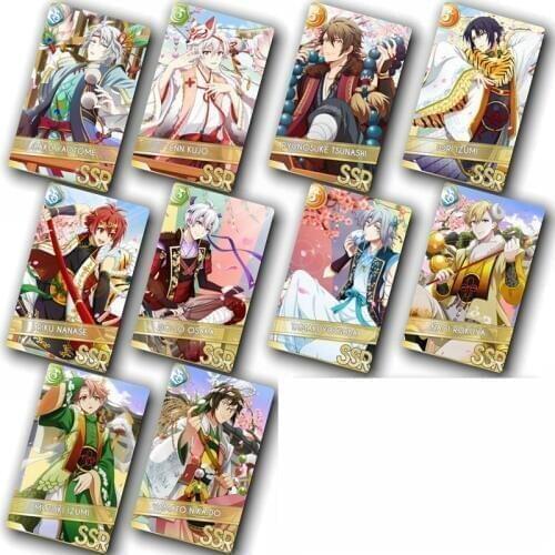 IDOLiSH7 Anime Card Sticker Pack DIY Waterproof Card Classic Kids Stickers toys for children 100 pcs