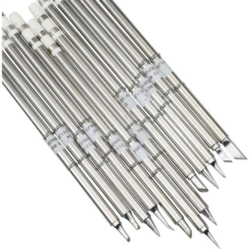 Soldering Iron Head Tips T12 Series Replacement Tip T12-K BC2 BC3 JL02 D24 KU ILS BL I For FX951 FX-952