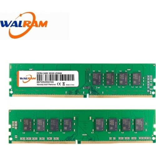 WALRAM Original memory RAM DDR4 16GB 2133HMZ 2400HMZ 2666MHz 3200MHz PC4-19200 288-Pin For desktop memory
