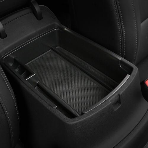 1 Piece ABS Black Car Glove Box Armrest Storage Box For Kia Sportage KX5 QL AT LHD 2016 2017 2018 ( For Electronic Hand Brake )