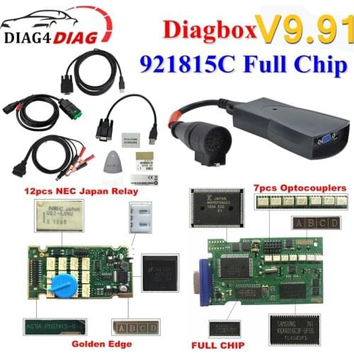 Full Chip Lexia 3 PP2000 Diagbox V9.68 FW 921815C Chip OBD2 Car Diagnostic Tool Auto Code Reader Lexia3 for Citroen for Peugeot