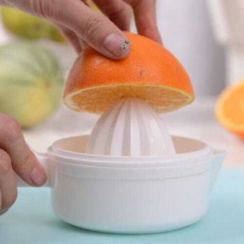 Portable Lemon Squeezer Manual Juicer Bowl Citrus Hand Press Juicer Manual Lemon Juice Maker Lime Juice Making Kitchenware Fruit