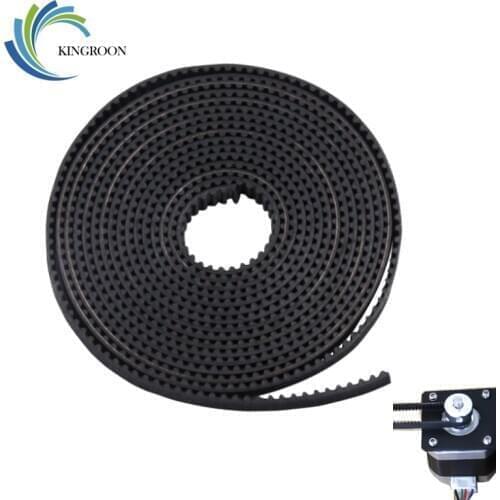 KINGROON KP3S 3D Printer Belt 2M 5M GT2 Belt Width 6mm Open Timing Belt For 3D Printer GT2-6mm Belt Synchronous 2GT Belt