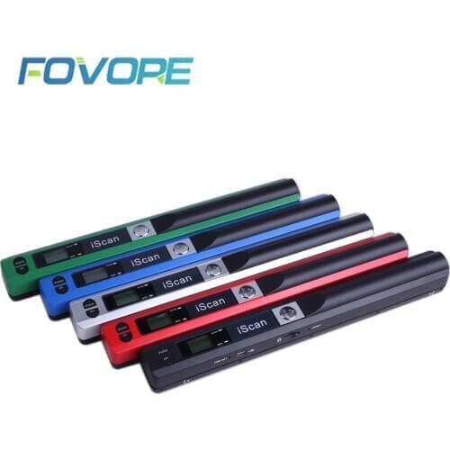 IScan Mini Portable Scanner 900DPI LCD Display JPG/PDF Format Document Image Iscan Handheld Scanner A4 Book Scanner