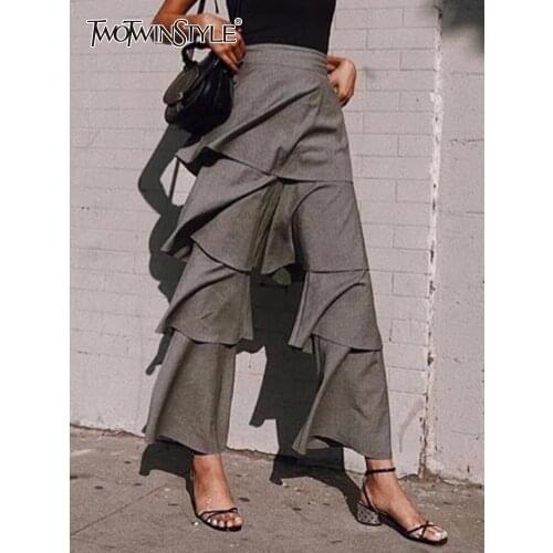 Women's High Waist Pants TWOTWINSTYLE China