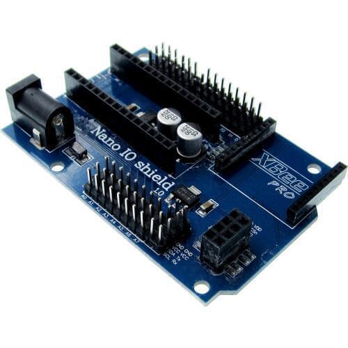 X41) 5pcs/lot Nano 328P IO wireless sensor expansion board for NRF24L01 Socket