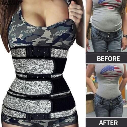 YAGIMI Colombian Girdles Workout Sweat Belt Waist Trainer Body Shaper Slimming Corset Sheath Trimmer Shapewear Fajas Tummy Belt