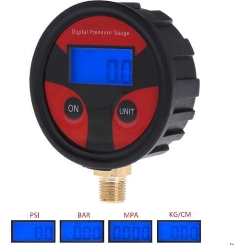 0-200PSI Digital Tyre Tire Air Pressure Gauge LCD Manometer Car Truck Motorbike