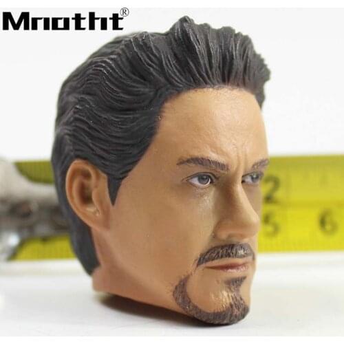 1/6 Scale Male Head Sculpt TA50-12 Tony Head Model toys for 12inch Action figure collection Hobbies m5 toy