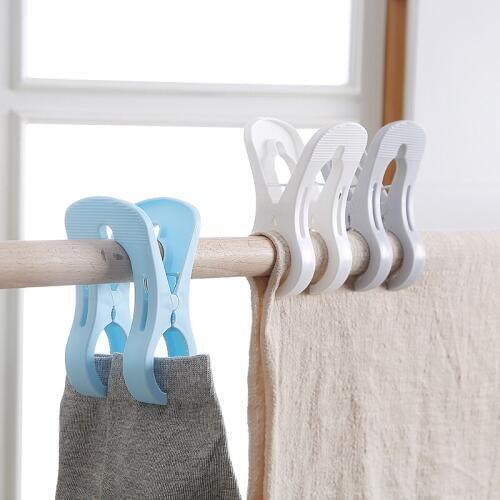 8pcs/lot large size windproof plastic clip ,household multifunction clips