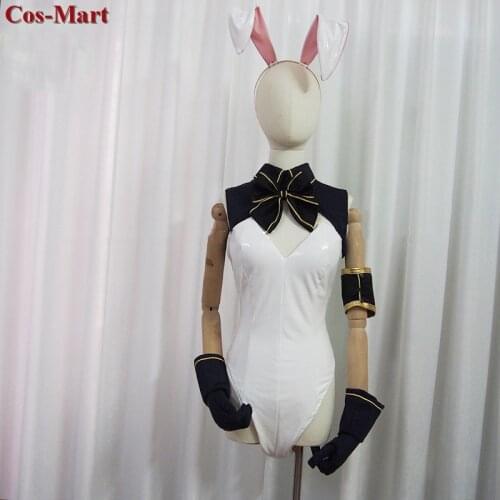Anime VTuber Hololive Shirogane Noel Cosplay Costume Fashion Bunny Girl Uniforms Activity Party Role Play Clothing Custom-Make