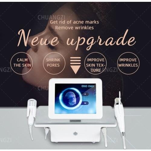 Professional microneedle RF fractional micro needle fractional RF machine with cryo handle for cooling face lift skin tightening