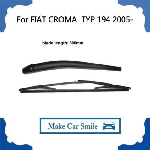Car Accessories For FIAT CROMA 194 REAR WINDSHIELD WINDSCREEN WIPER ARM + BLADE 05-ONWARDS 360MM BLADE