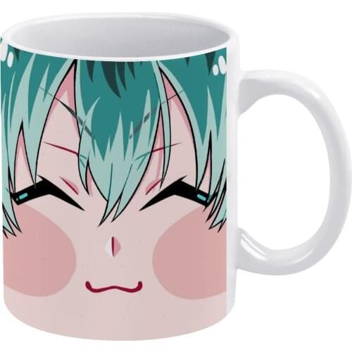 Sasara White Mug White Ceramic Tea Cup Birthday Gift Milk Cups and Mugs Hypnosis Mic Hypmic Ramuda Hypnosis Mic Amemura Ramuda A