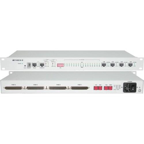 FTTH Fibra Optica MST155C16-D Redundancy Fiber Port Multiplexer PDH Optic Multiplexer doule SC ports 16E1 20KM AC power supply