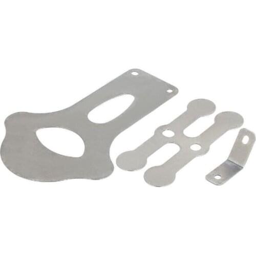 105mm Length Cast Steel Air Compressor Valve Plate Fitting Set 3 in 1