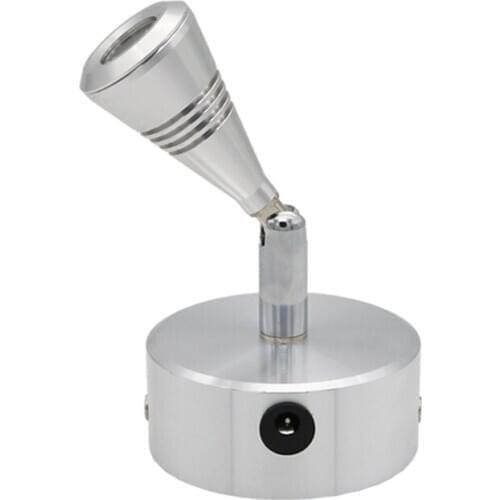 Jewelry display cabinet lamp,rotatable remote control rechargable battery lamp, 1W 3W wireless accent remote spot light