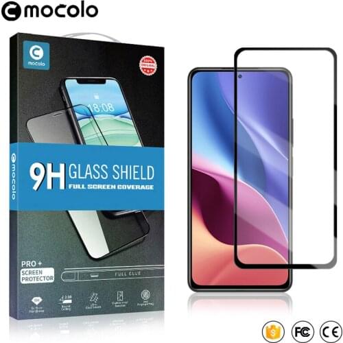 Mocolo Oleophobic 2.5D 9H Full Cover Tempered Glass Film On For Xiaomi Pocophone Poco F3 2021 PocoF3 F 3 128/256 GB Protective
