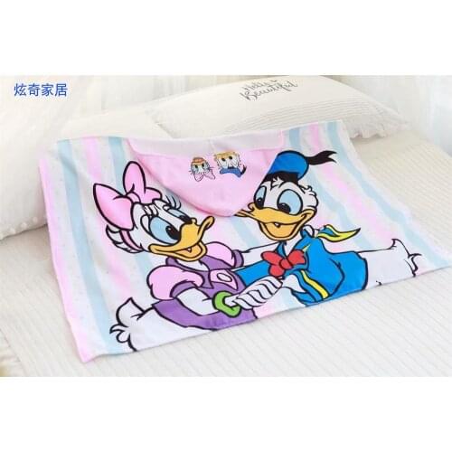 Disney Princess Stitch Mickey Dumbo Anime Figures Cartoon Product Cosplay Accessories Bath Towel Washcloth Unisex Gift