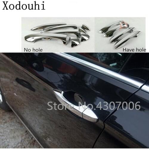 Car Armrest Cover Stick Frame Trim Door Handle 8pcs For VW Volkswagen Passat B8 Sedan Variant Alltrack 2015 2016 2017 2018 2019