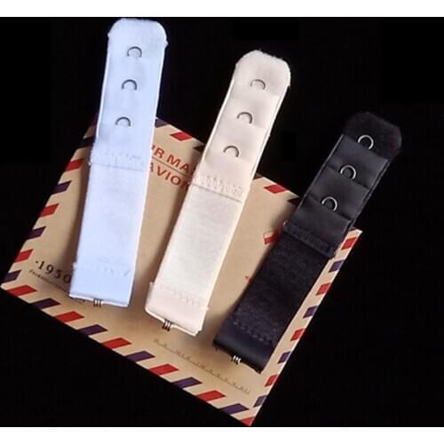 Wholesale Women Soft Comfortable Bra Extender 1 Hooks Strap Elastic Adjustable Extension Expander Increase Intimates Size