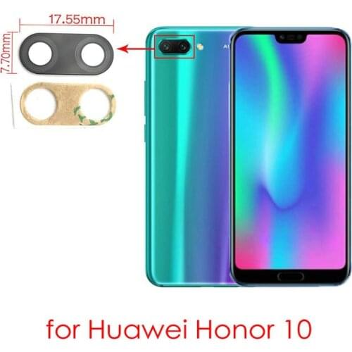 2pcs/lot New original rear back camera glass lens replacement for Huawei Honor 10 10i Honor 10 Lite with 3M sticker