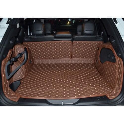 High quality! Special trunk mats for Jeep Cherokee 2018-2014 durable cargo liner boot carpets for Cherokee 2017,Free shipping
