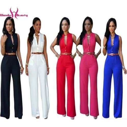Wonder-beauty Women's Summer Jumpsuits