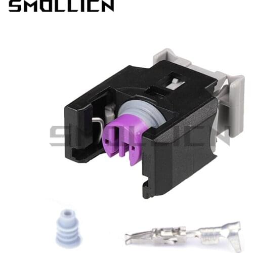 1-20 Sets2 pin sealed Delphi EFI diesel common rail engine H5H6 injector nozzle connector plug For Buick The Great Wall 13816706