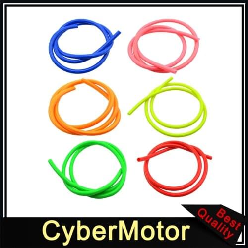 1 Meter 5mm Inline Fuel Hose Line Tube For Dirt Pit Bike ATV Quad Go Kart Buggy Snowmobile Motorcycle Motocross Scooter Moped