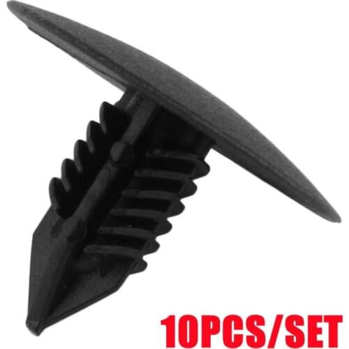 10pcs Car Wheel Arch Lining Splash Guard Trim Clips For Renault Clio MK2 Scenic Megane Auto Fastener & Clip Auto Car Accessories
