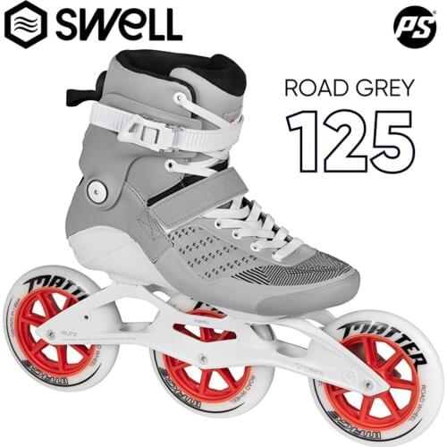 100% Original Powerslide Swell Trinity Frame Inline Skates 3*125mm Street Racing Skates Roller Free Skating Patines