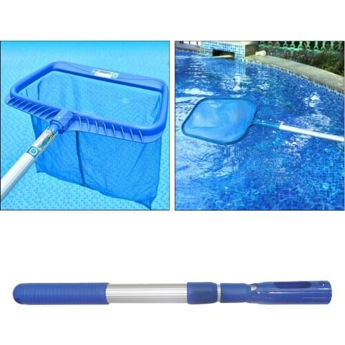 3-Stage 90cm Aluminum Alloy Swimming Pool Telescopic Pole, Best for Skimmer Nets, Vacuum Heads and Brushes