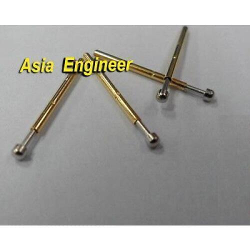 50Pcs P75-D2 Dia 1.02mm 100g Spring Test Probe Pogo Pin
