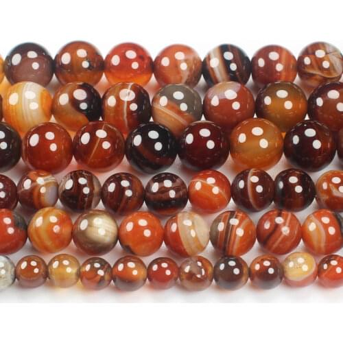 Natural Smooth Dream Aga-tes Stripe Beads 15"/38cm, Wholesale For DIY Jewellery Free Shipping