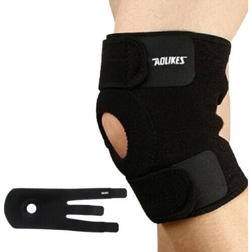 AOLIKES Elastic Neoprene Sport Compression Knee Pad Brace For Basketball